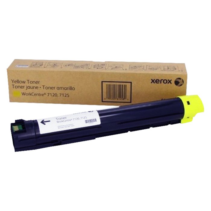 Cartucho de Toner de Alto Rendimento, até 15.000 páginas, Amarelo, para Xerox 7120/7220/7225, 006R01462 - Xerox
