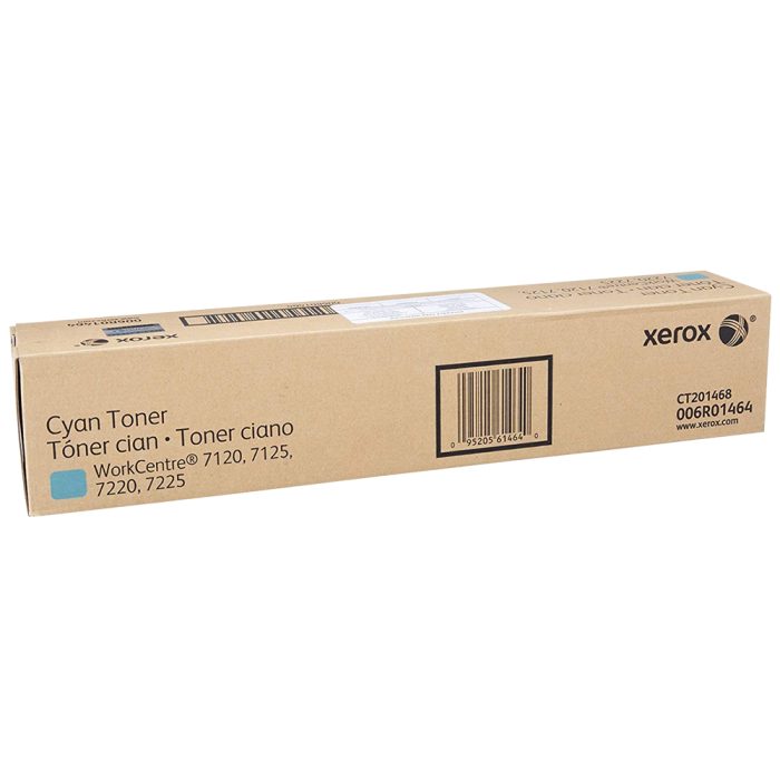 Cartucho de  Toner de Alta Rentabilidade, até 15.000 páginas, Ciano, para Xerox C7120/C7220/C7225, 006r01464 -  Xerox