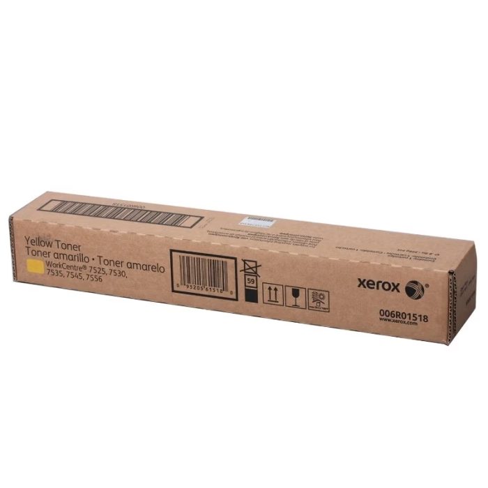 Cartucho de Toner de Alto Rendimento, até 15.000 páginas, Amarelo, para Xerox 7535/7556, 006r01518 - Xerox