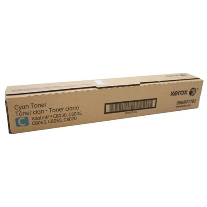 Cartucho de Toner de Alto Rendimento, até 15.000 páginas, Ciano, para Xerox C8030/8035/8055/8070, 006r01702 - Xerox