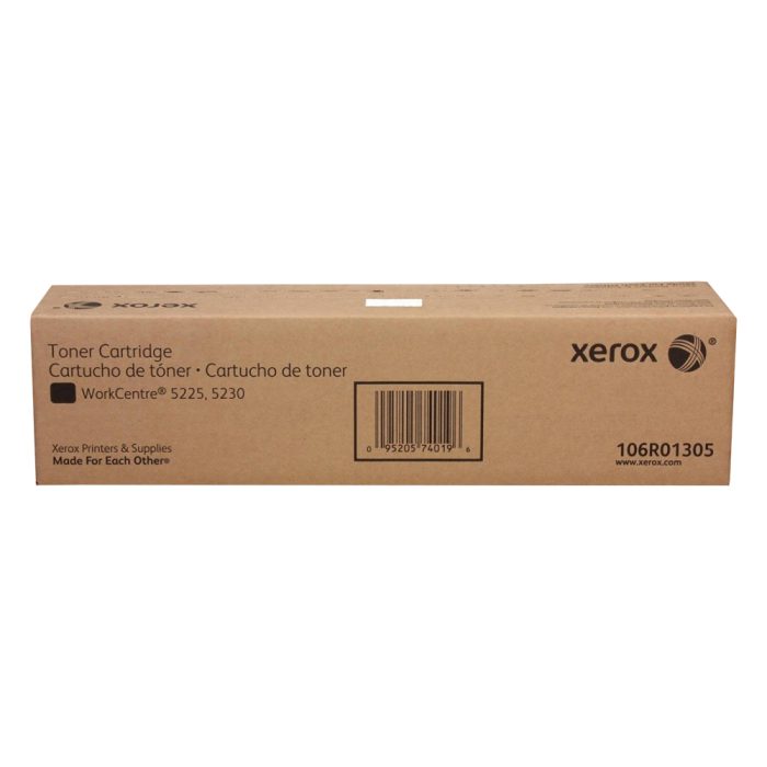 Cartucho de Toner de Alto Rendimento, até 30.000 páginas, Preto, para Xerox 5225/5230, 106r01305 - Xerox