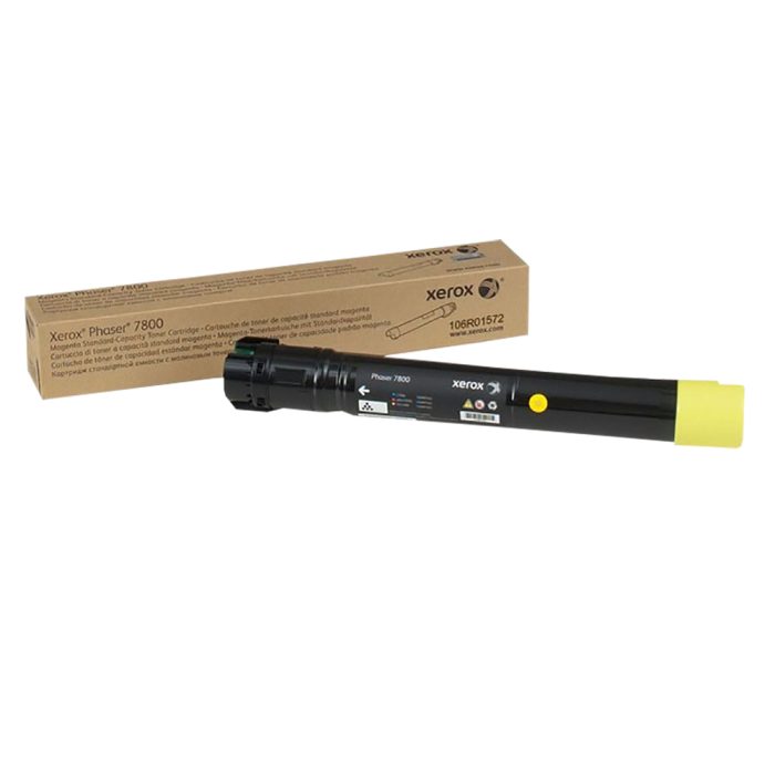Cartucho de Toner de Alto Rendimento, até 17.200 páginas, Amarelo, para Xerox 7800, 106r01572 - Xerox