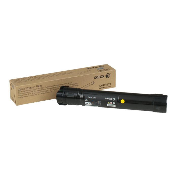 Cartucho de Toner de Alto Rendimento, até 24.000 páginas, Preto, para Xerox 7800, 106r01573 - Xerox