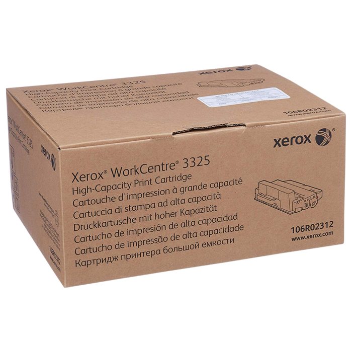 Cartucho de Toner de Alto Rendimento, até 11.000 páginas, Preto, para Xerox 3325, 106r02312 - Xerox