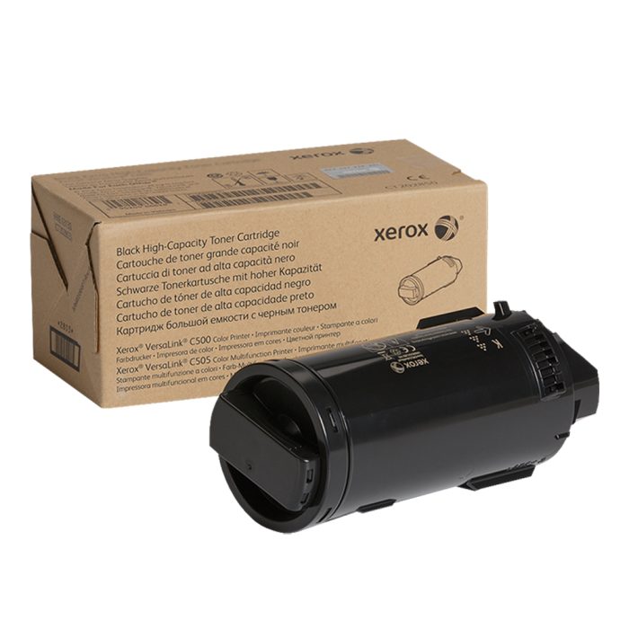Cartucho de Toner de Alto Rendimento, até 12.100 páginas, Preto, para Xerox Versalink C500/C550,106r03887 - Xerox