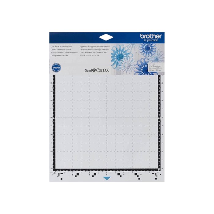 Esteira Adesiva de Baixa Aderência, 30x30cm, Para Linha Sdx125/sdx225, Turquesa, Cadxmatlow12 - Brother