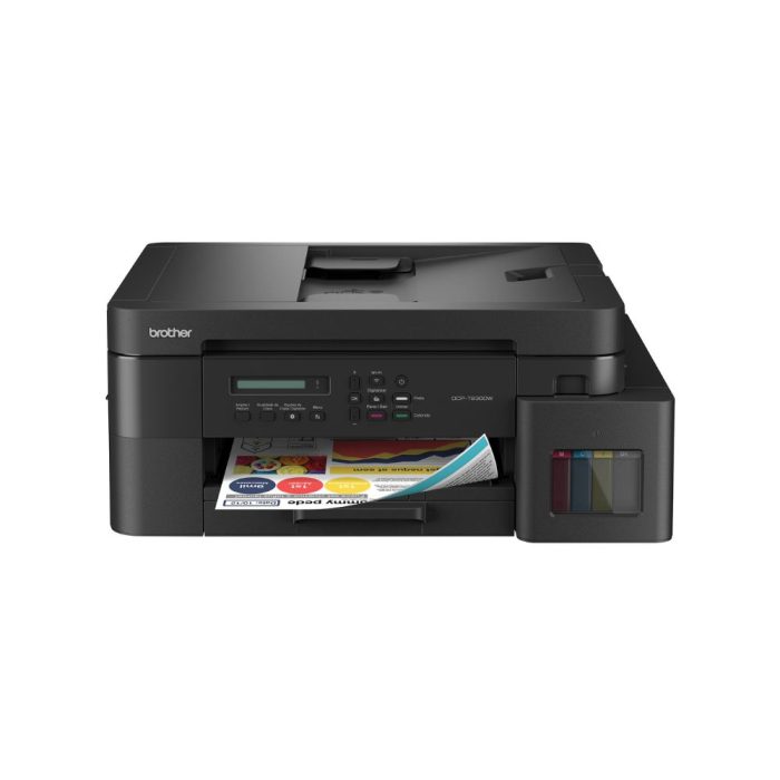 Impressora Multifuncional Tanque de Tinta Colorida, 30ppm, USB 2.0, Wi-fi, Duplex, 127v, DCP-T830DW - Brother
