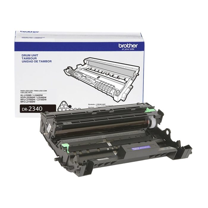 Unidade de Imagem Cilindro de Alto Rendimento, até 12.000 páginas, DR2340 - Brother