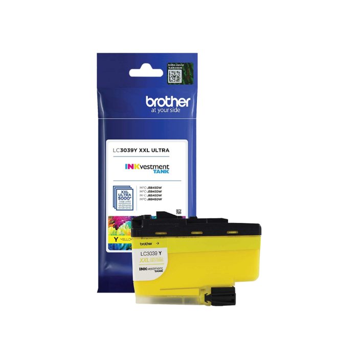 Cartucho de Tinta de Alto Rendimento, até 5.000 páginas, Amarelo, para Brother MFCJ6545DW - Brother