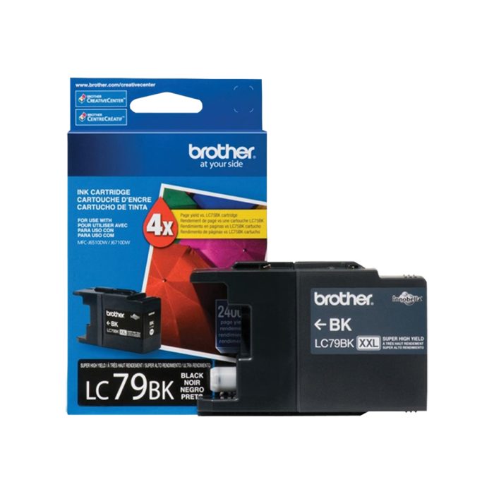 Cartucho Black Lc79bk Rendimento 2.400 P?ginas - Brother