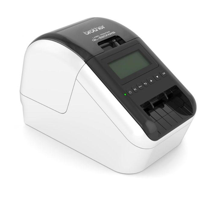 Impressora de Etiquetas Térmica, USB, Bluetooth 2.1, Wi-Fi e Rede Cabeada, QL820NWB - Brother