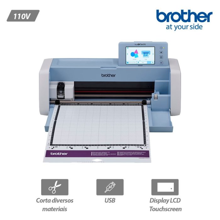 Máquina para Recorte de Papel ou Tecido, Scanncut, 127v, SDX225 - Brother