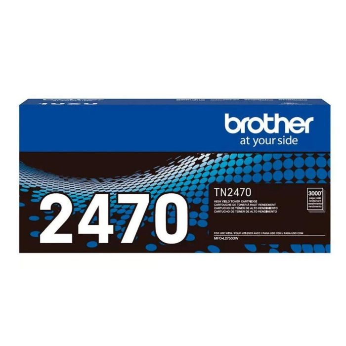 Cartucho de Toner de Alto Rendimento, até 3.000 páginas, Preto, TN2470BR - Brother