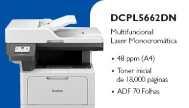 Home 10 Mini banne 2 DCPL5662DN Multifuncional Laser Monocromatica