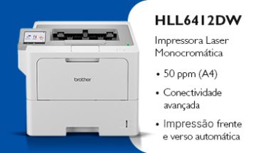 Home 13 Mini banner 5 HLL6412DW Impressora Laser Monocromatica de Alta Produtividade