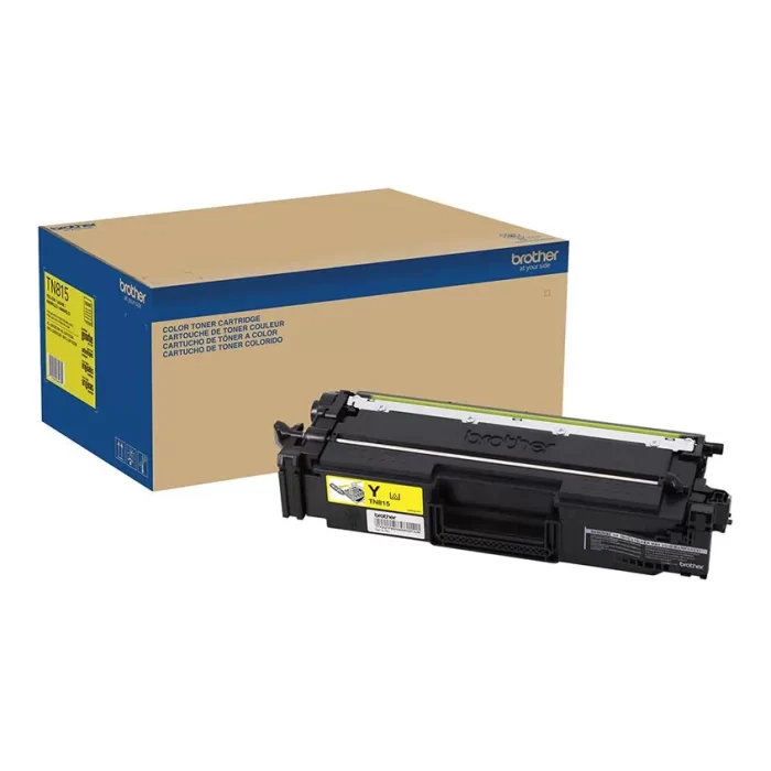 Cartucho de Toner de Alto Rendimento, até 12.000 páginas, Amarelo, MFCL9630CDN, TN815Y - Brother