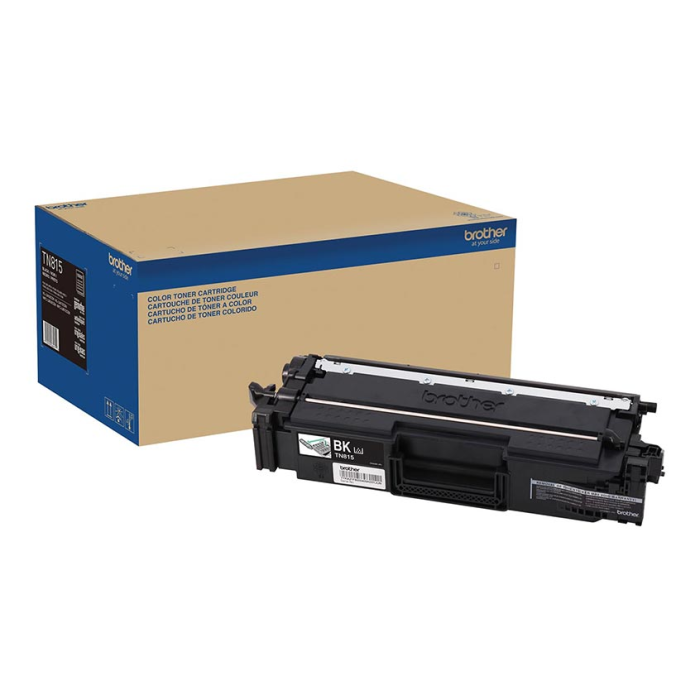 Cartucho de Toner de Alto Rendimento, até 15.000 páginas, Preto, para MFCL9630CDN, TN815BK - Brother