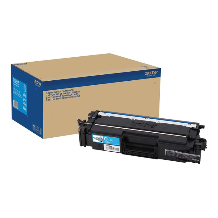 Cartucho de Toner de Alto Rendimento, até 12.000 páginas, Ciano, para MFCL630CDN, Tn815C - Brother